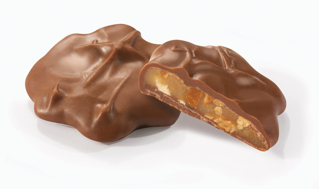Asher Milk Peanut Caramel Pattie 6lbs - Default Title Asher's Chocolates Fine Chocolate Candy Store For Me