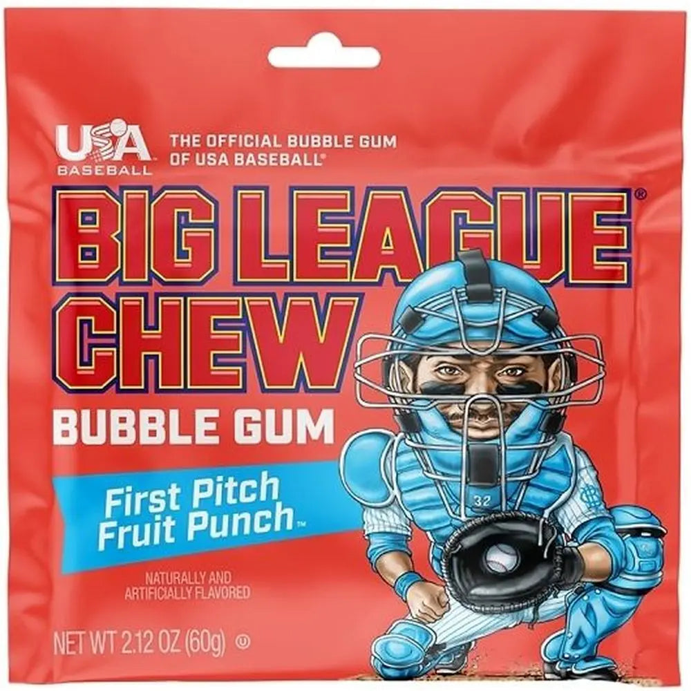 Big League Chew Fruit Punch 12ct
