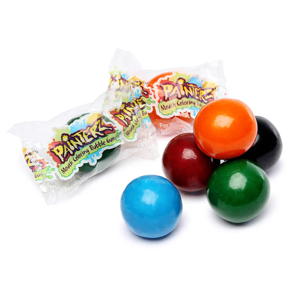 Concord Painterz Mouth Coloring Bubble Gum 240ct Tub