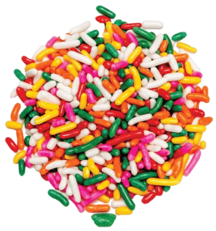 American Carnival Jimmies 25lb case - Default Title American Sprinkle Co. Candy Store For Me