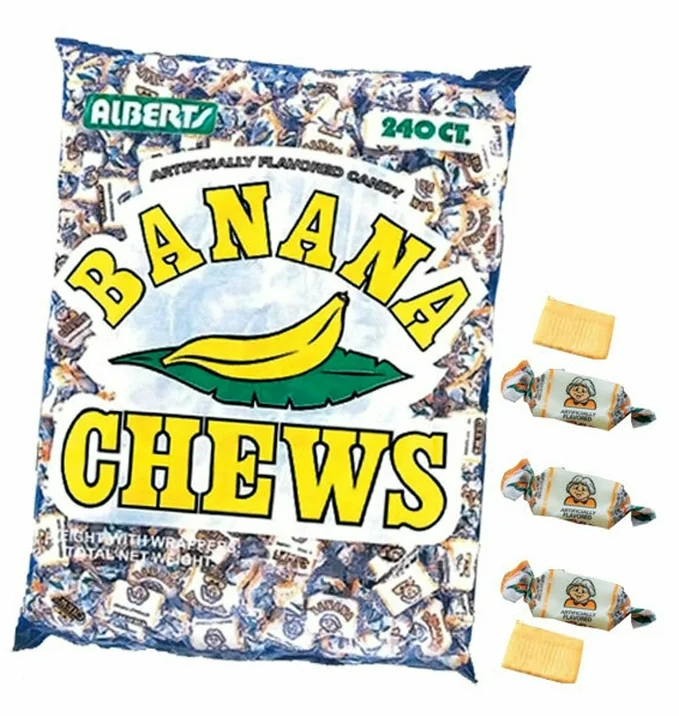 Alberts Chews Banana 240ct