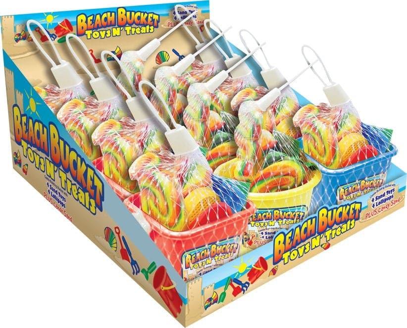 Beach Bucket Toys N Treats 12ct