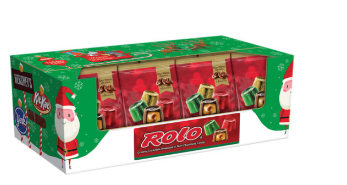 Hershey Christmas Rolo's 39.48oz 8ct Best By 11/25