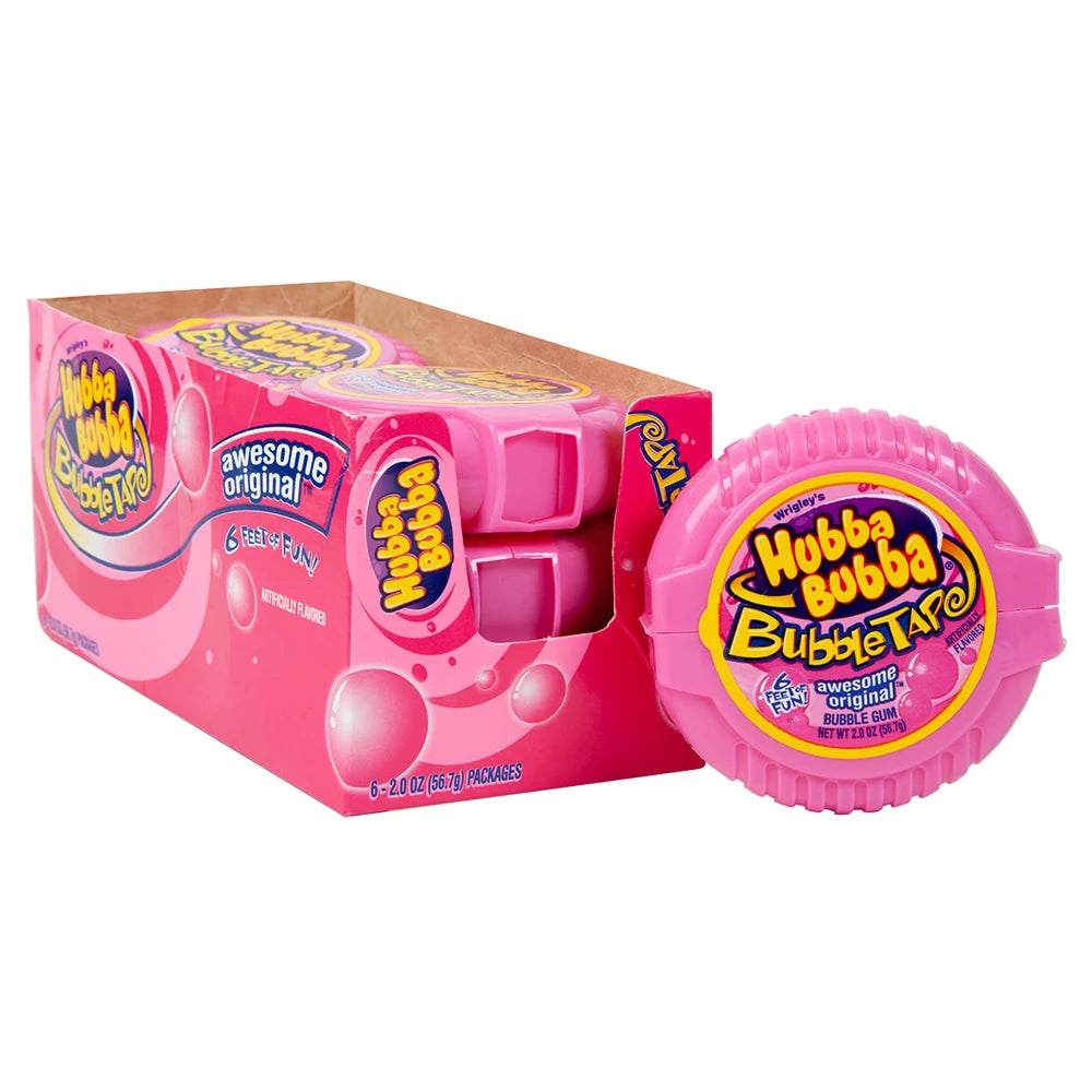 Hubba Bubba Bubble Tape Original 6ct