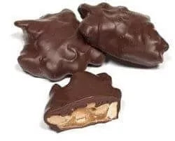 Asher Sugar Free Dark Chocolate Cashew Caramel Pattie