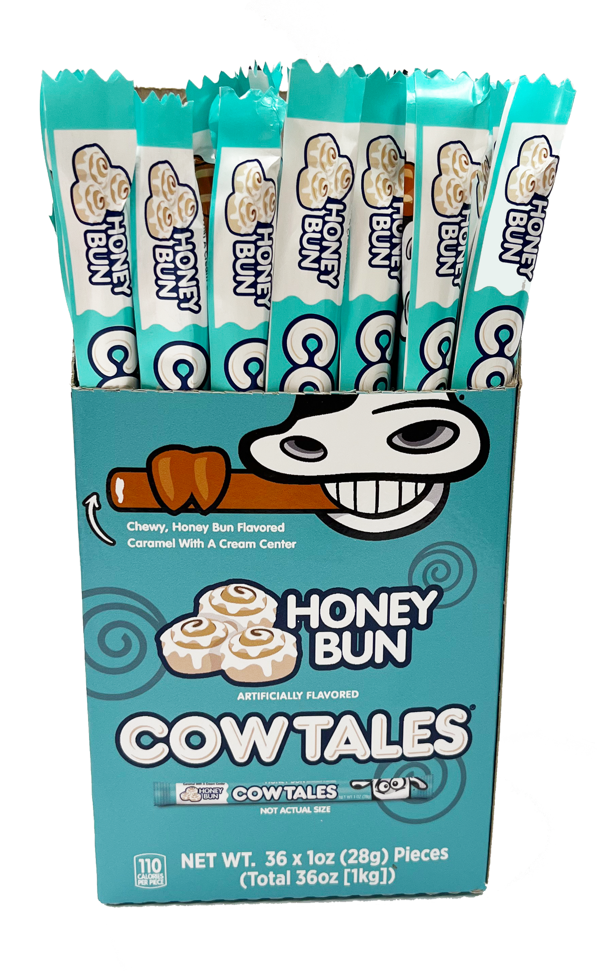 Cow Tales Honey Bun 36ct - Default Title Goetze's Candy Candy Store For Me