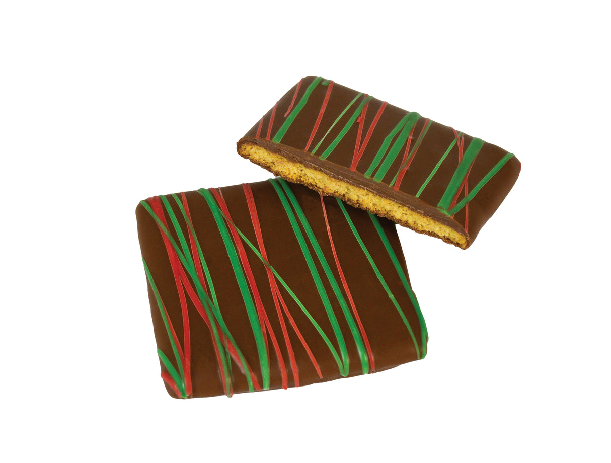 Asher Mk Choc Grahams w/Christmas String 5LB