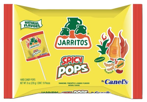 Jarritos Lollipops Spicy 8oz (19 pops) 12ct Case