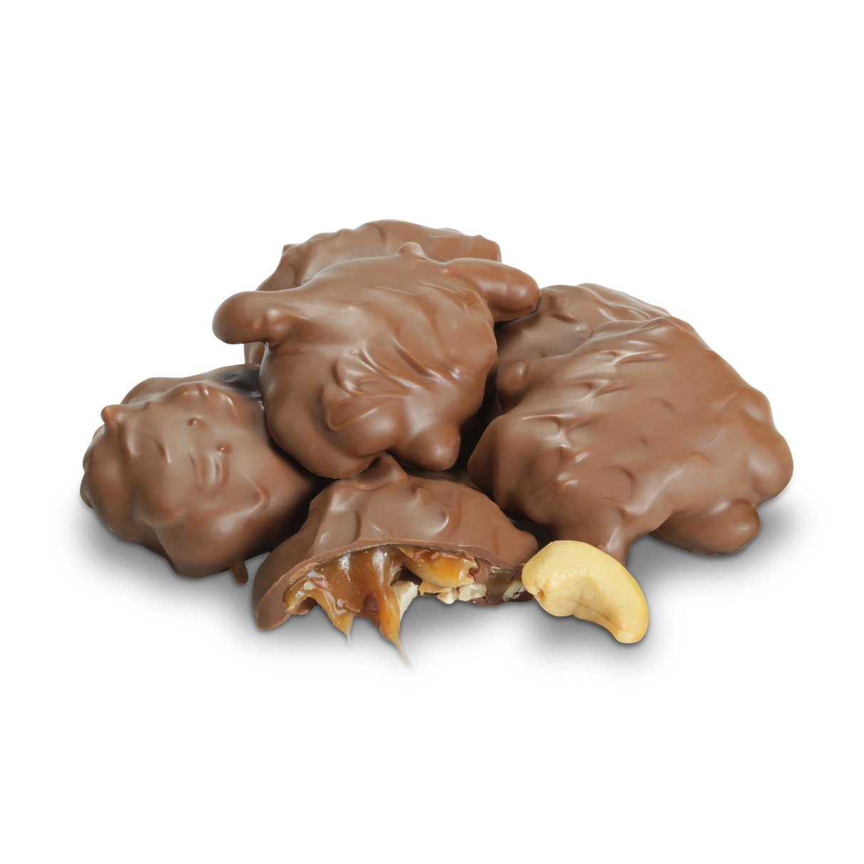 Albanese Mk Choc Cashew Caramel Patties 10lb Case