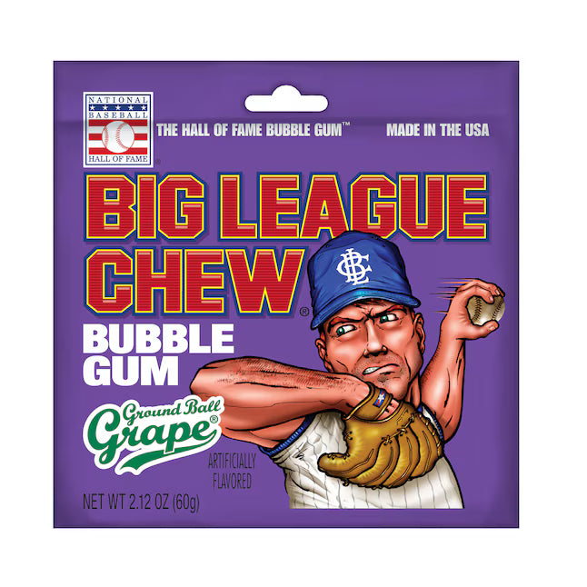 Big League Chew Grape 12ct