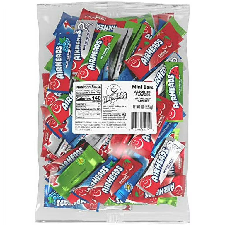 Airheads Bulk Mini Bars Assorted 5lb