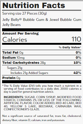 Jelly Belly Jelly Beans Bubble Gum 10lb - Default Title Jelly Belly Candy Store For Me