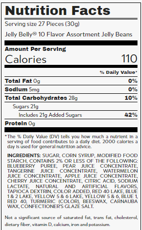 Jelly Belly 10 Flavor Gift Box 5oz 12ct - Default Title Jelly Belly Candy Store For Me