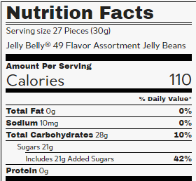 Jelly Belly Jelly Beans 49 Flavor 10lb