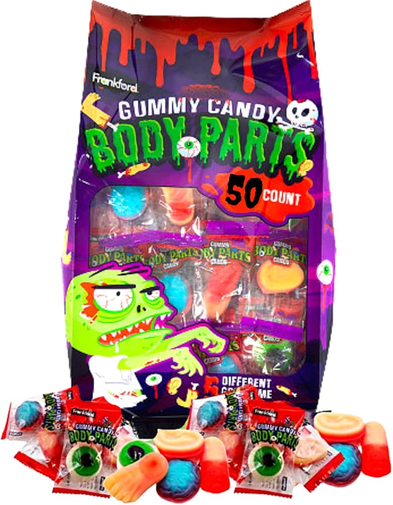 Frankford Gummy Body Parts 50ct Bag