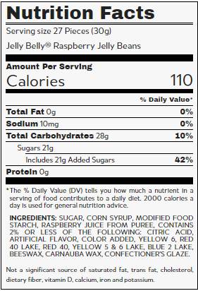 Jelly Belly Jelly Beans Raspberry 10lb - Default Title Jelly Belly Candy Store For Me