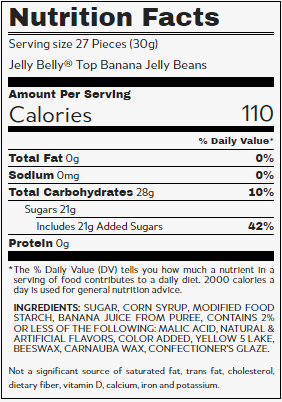 Jelly Belly Jelly Beans Top Banana 10lb - Default Title Jelly Belly Candy Store For Me