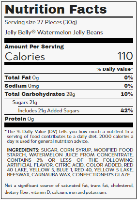 Jelly Belly Jelly Beans Watermelon 10lb - Default Title Jelly Belly Candy Store For Me