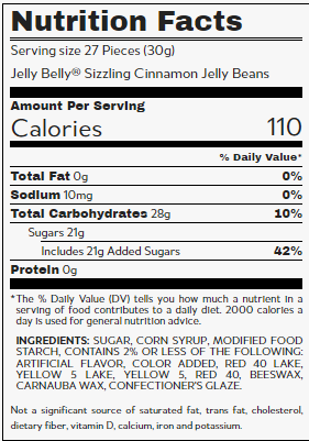 Jelly Belly Jelly Beans Sizzling Cinnamon 10lb - Default Title Jelly Belly Candy Store For Me