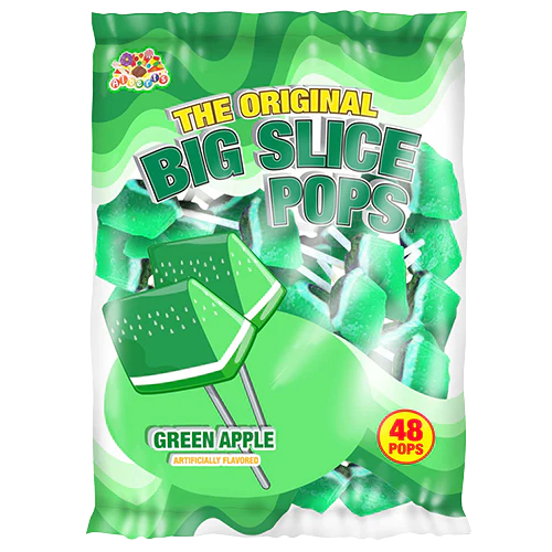 Alberts Big Slice Pop Apple 48ct