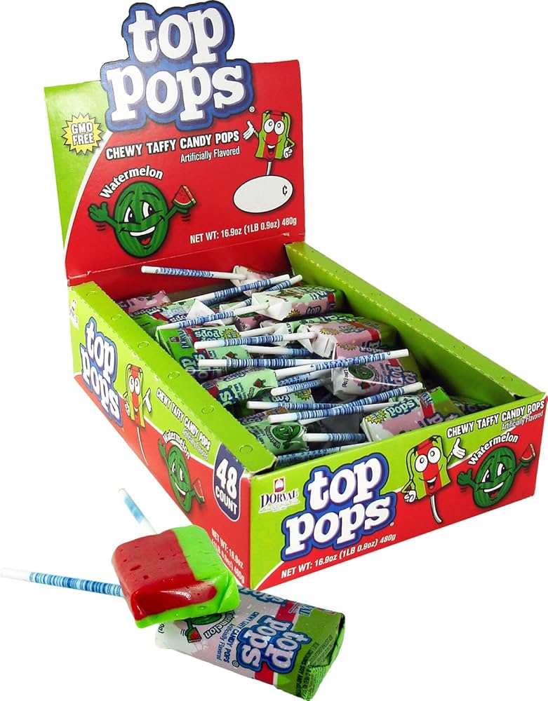 Dorval Watermelon Top Pop 48ct