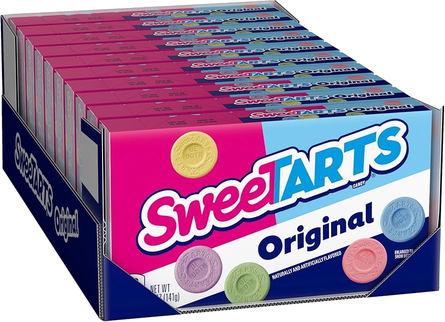 Wonka SweeTarts 5oz Theater Box 10ct