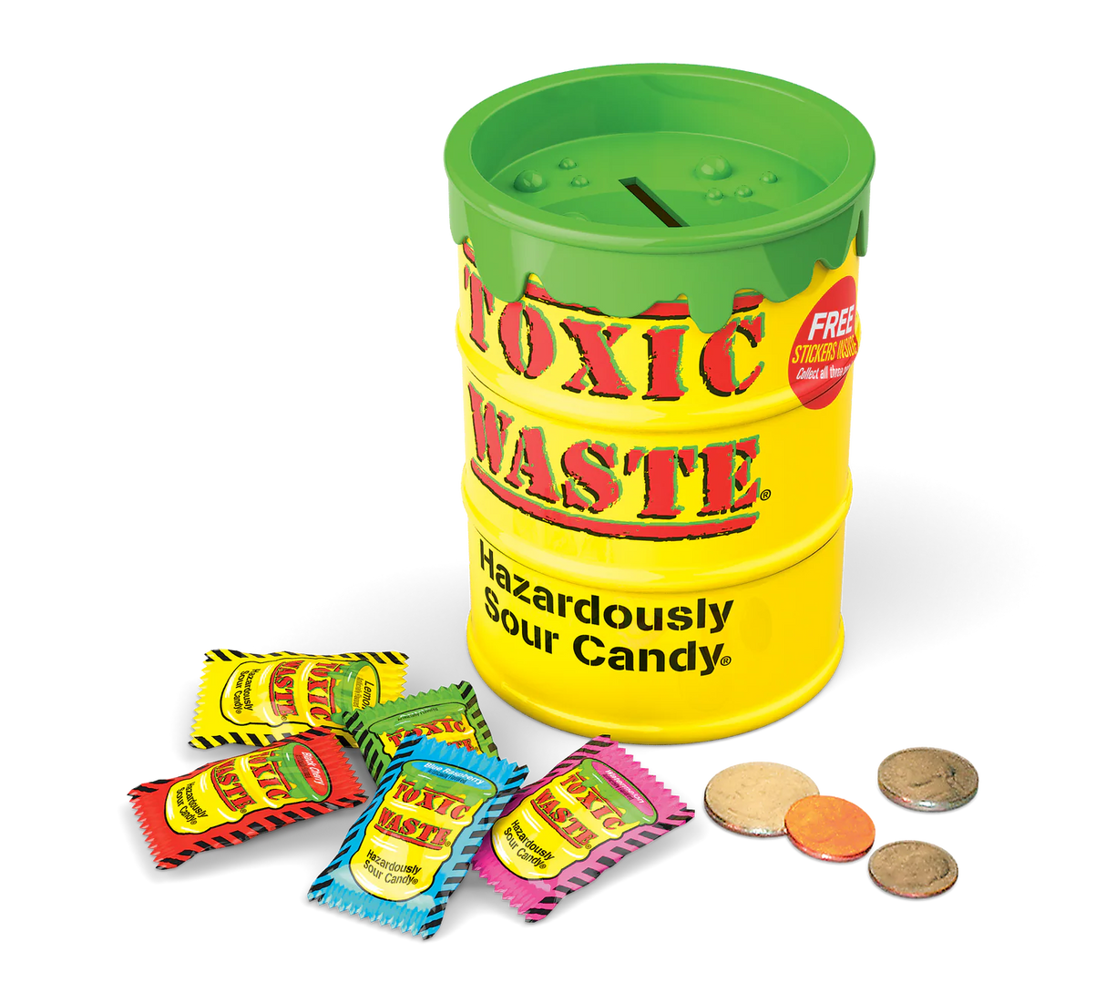 Toxic Waste Giant Bank 5.86oz 6ct