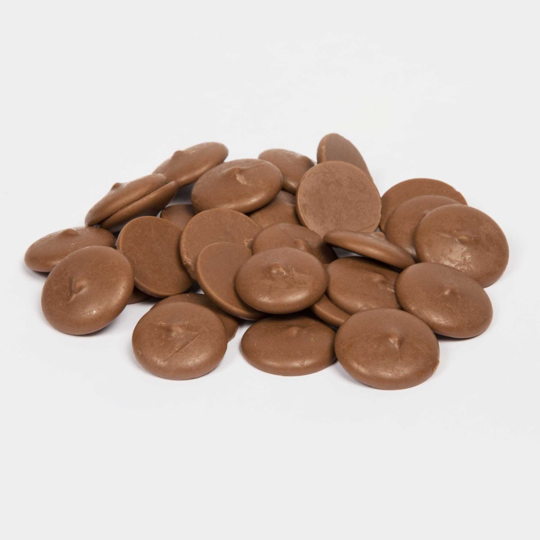 Merckens Cocoa Lite Milk Melting Wafers 45lb - Default Title Cargill Cocoa & Chocolate Inc Bulk Chocolate Candy Store For Me