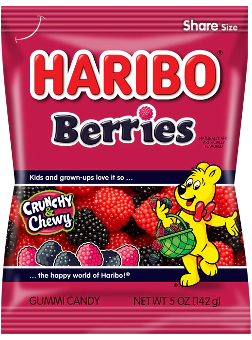 Haribo Berries 5oz 12ct
