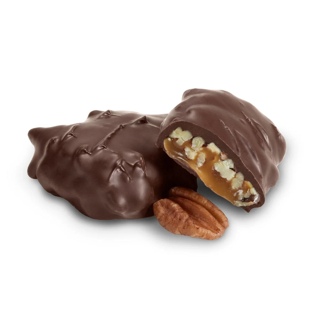 Asher Sugar Free Dark Chocolate Pecan Caramel Patties 5lb