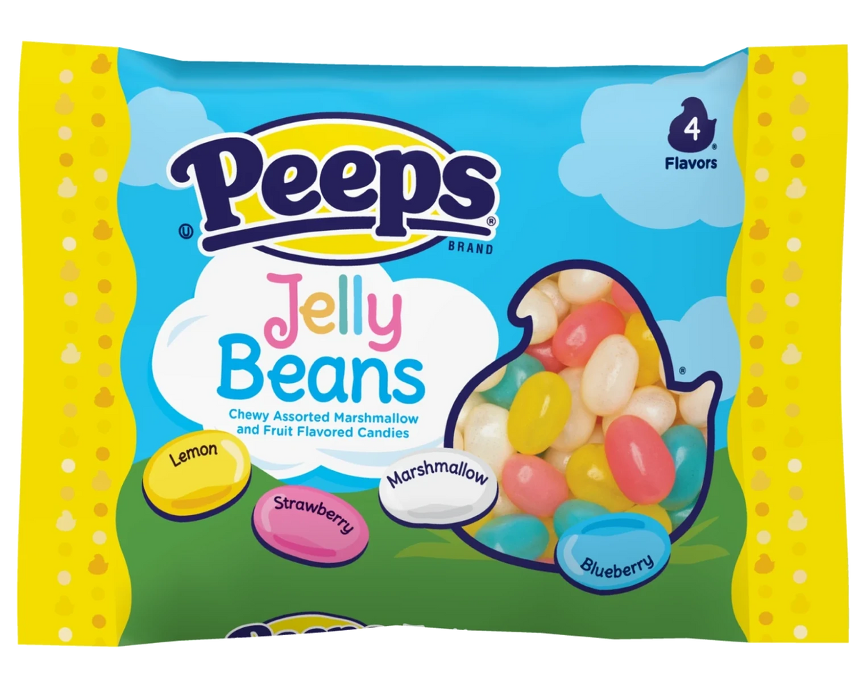 Just Born PEEPS Jelly Beans 10oz Bags 8ct
