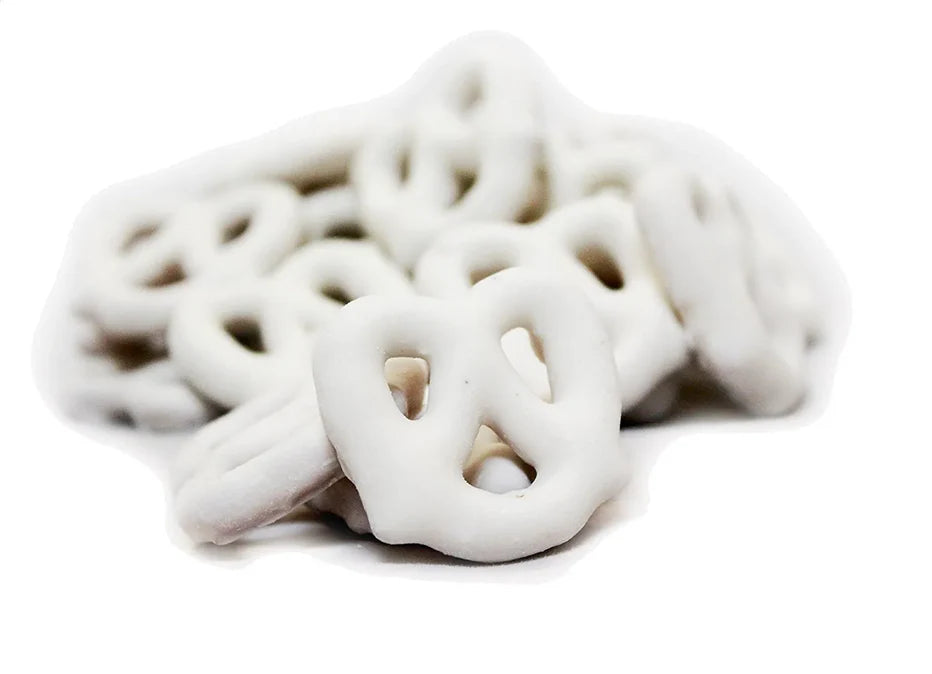 Albanese White Frosted Mini Pretzels 10lb