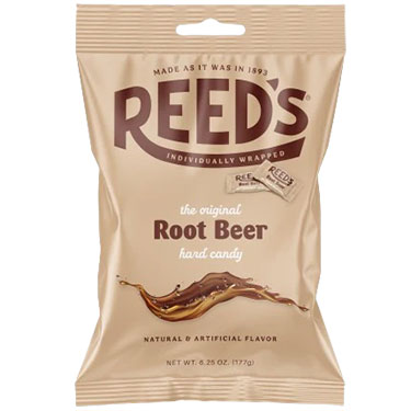 Reed's Bags Root Beer 6.25oz 12ct