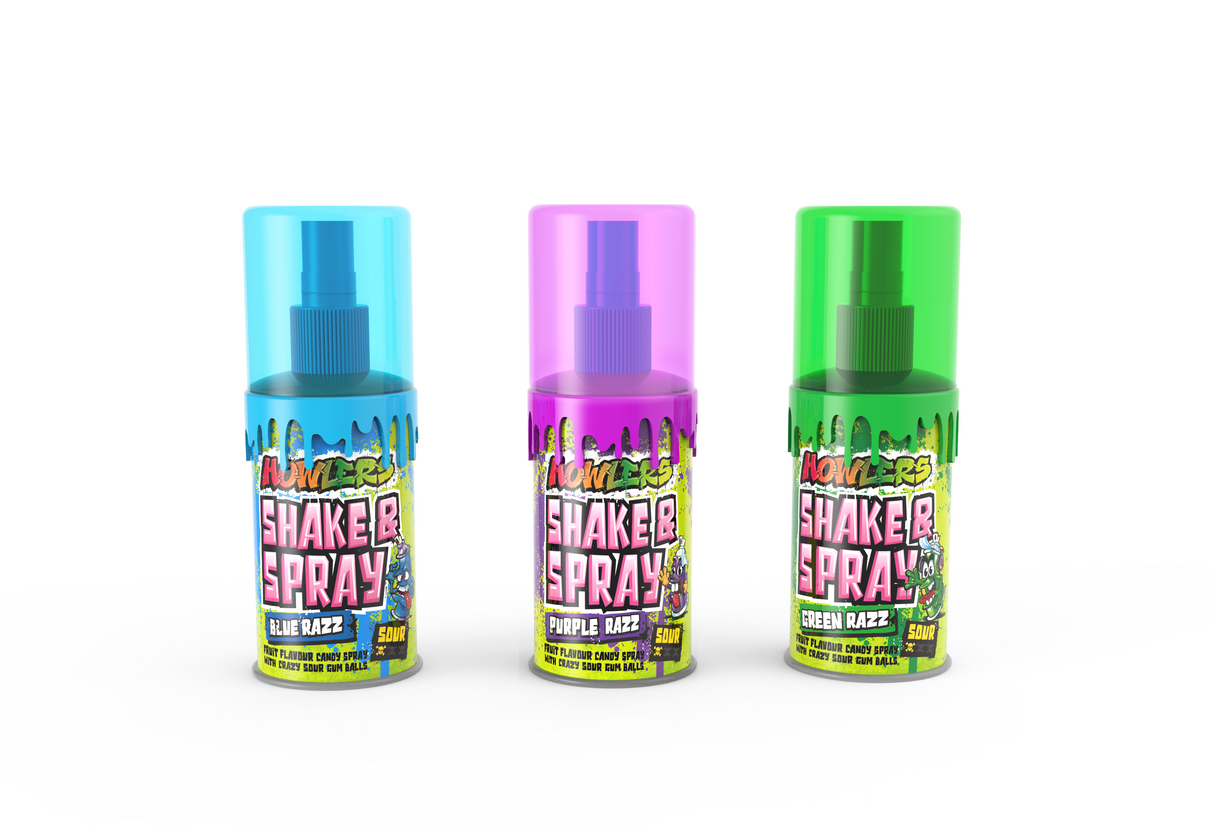 Alberts Howlers Shake & Spray Assorted 2.03oz 4/12ct
