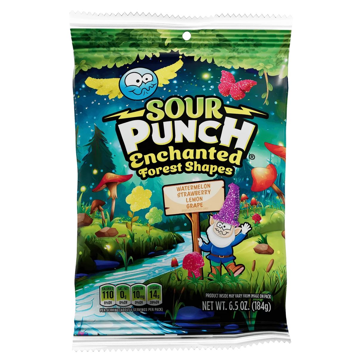 Sour Punch Enchanted Forest Shapes 6.5oz 9ct