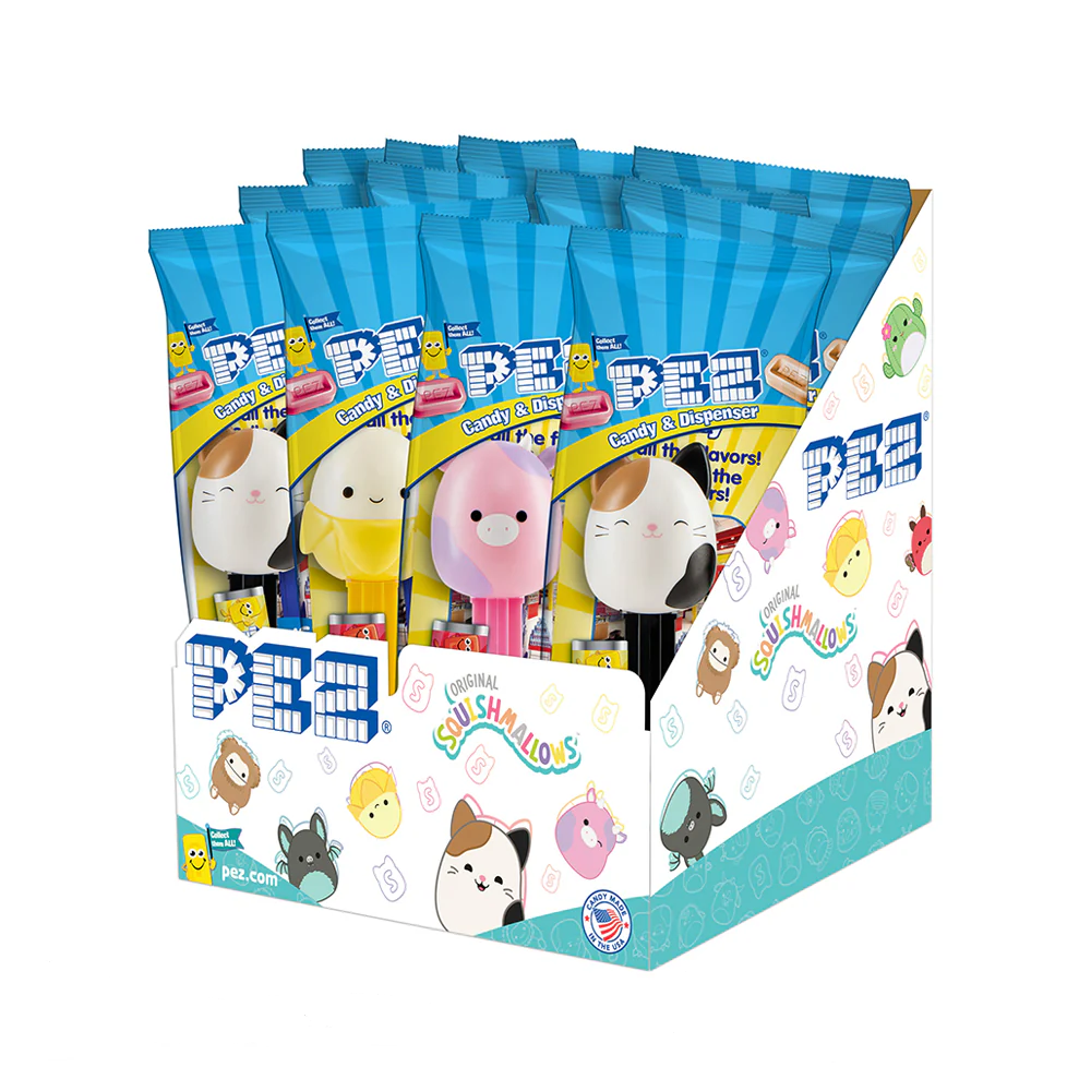 Pez Squishmallows Assortment 12ct