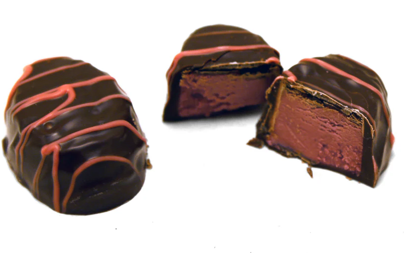 Asher Dark Chocolate Raspberry Creams With Pink String 6lbs - Default Title Asher's Chocolates Fine Chocolate Candy Store For Me