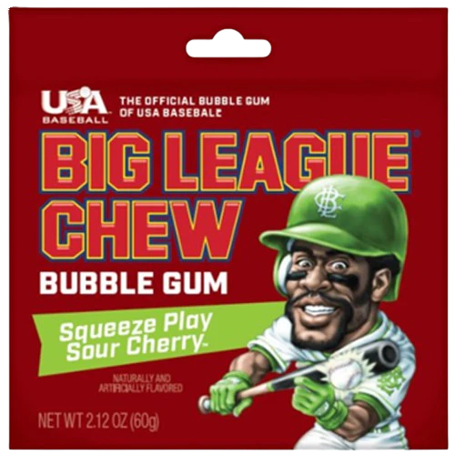 Big League Chew Sour Cherry 12ct