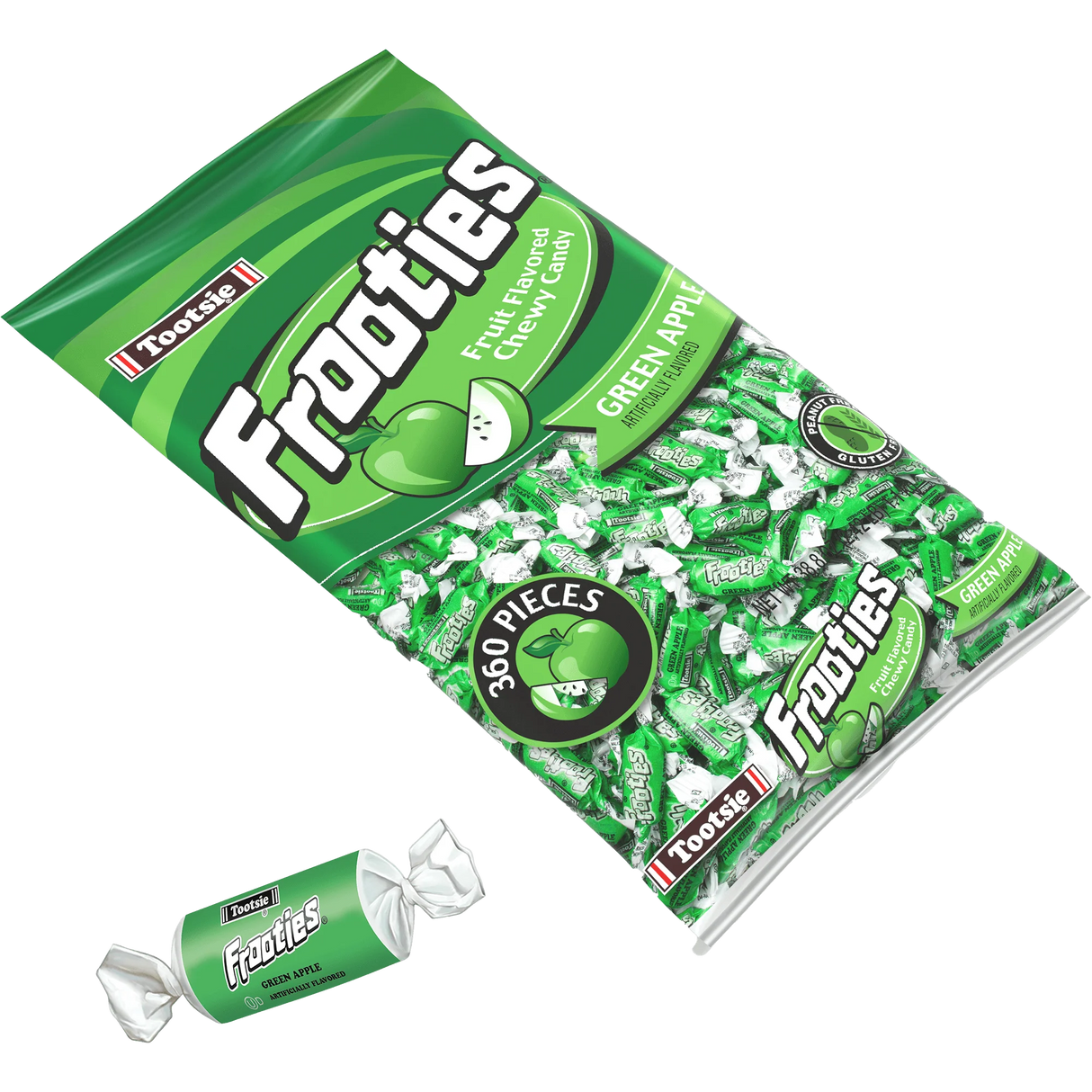 Tootsie Frooties Green Apple 360ct