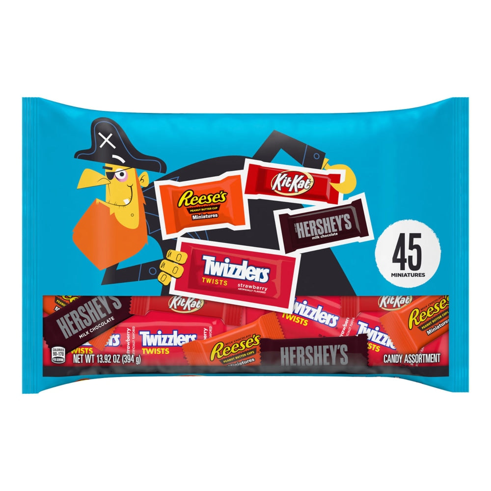 Hershey Halloween Chocolate Assortment 45pcs 10ct
