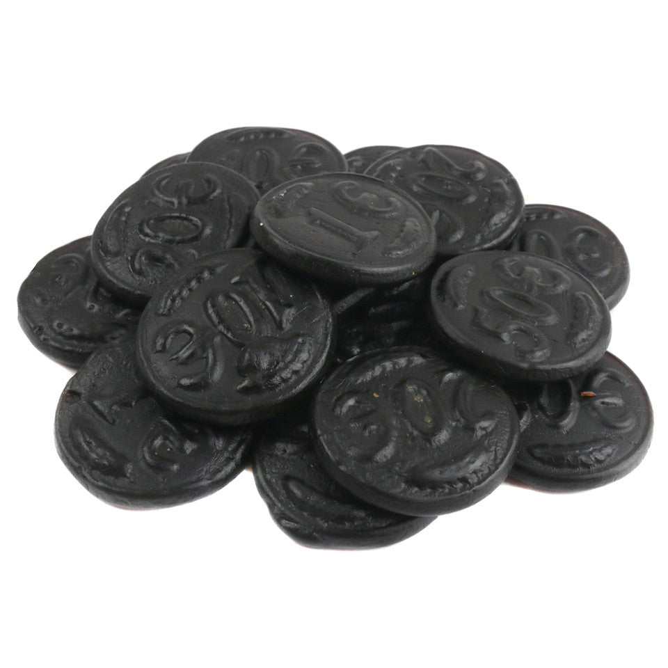 Verburg Licorice Coins 2.2lb 3ct