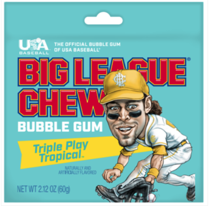 Big League Chew Tropical 12ct box