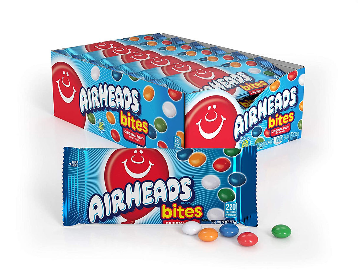 Van Melle Airhead Bites Fruit 18ct