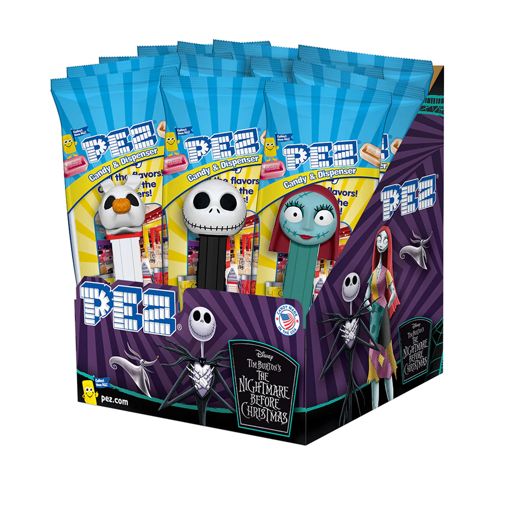 Pez Nightmare Before Christmas Assortment 12ct