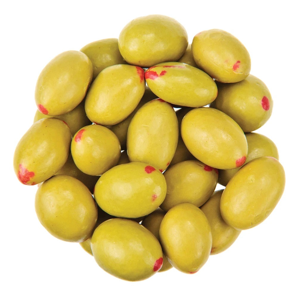 Koppers Pimento Olives Chocolate Covered Almonds 5lb Bag