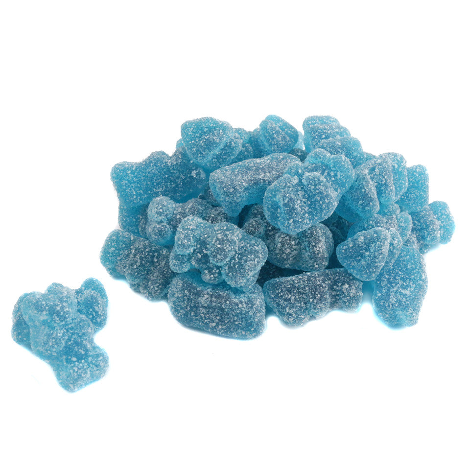 Blue Sour Baby Bears Starch Jelly Candy 5.5lb