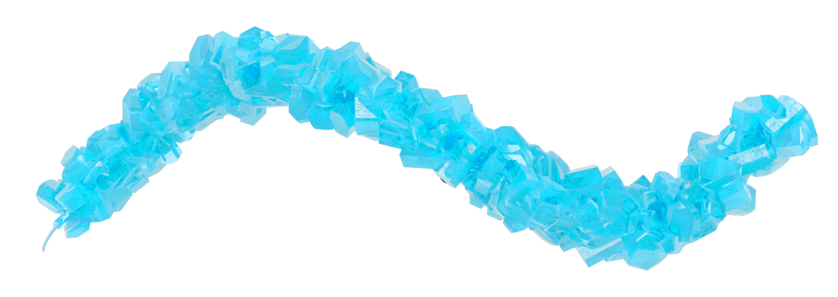 Roses Light Blue Cotton Candy Rock Candy Strings 5lb