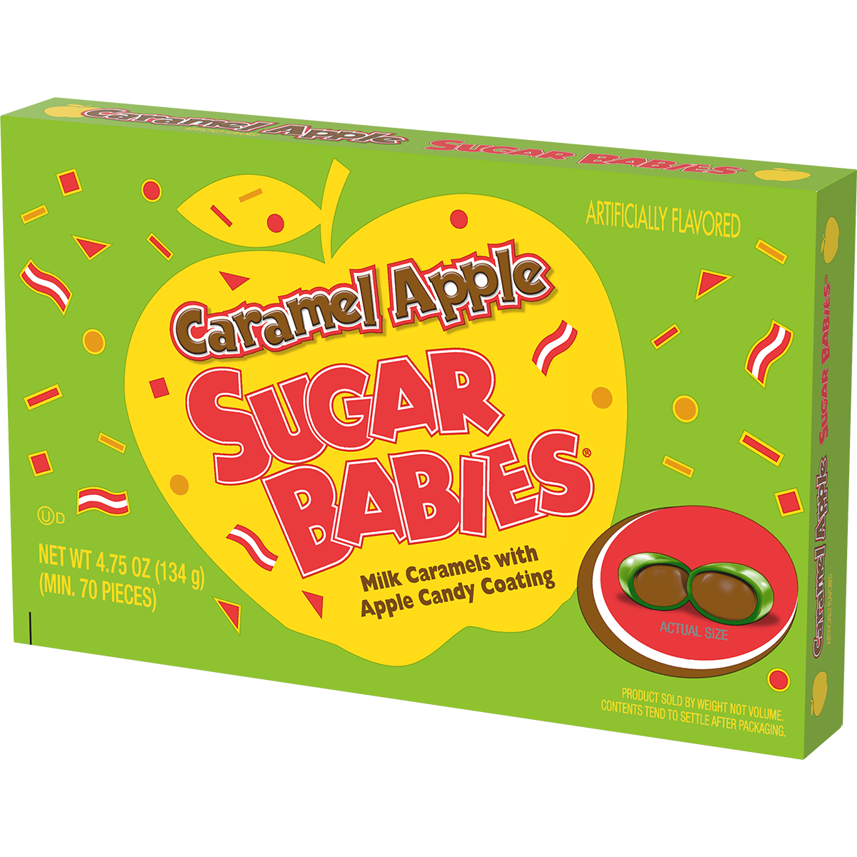 Charms Caramel Apple Sugar Babies Concession 12/4.75oz