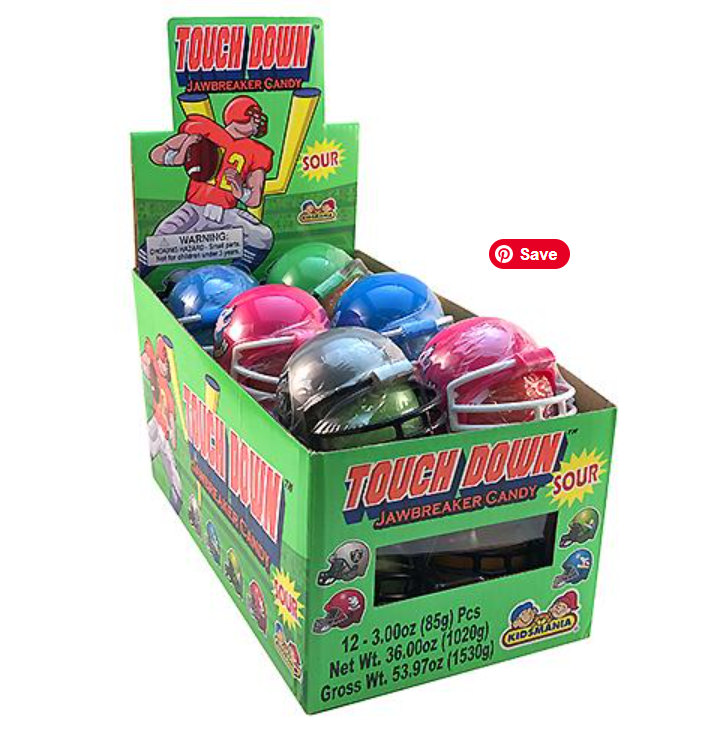 Kidsmania Touch Down 12ct - Default Title Kidsmania Candy Store For Me