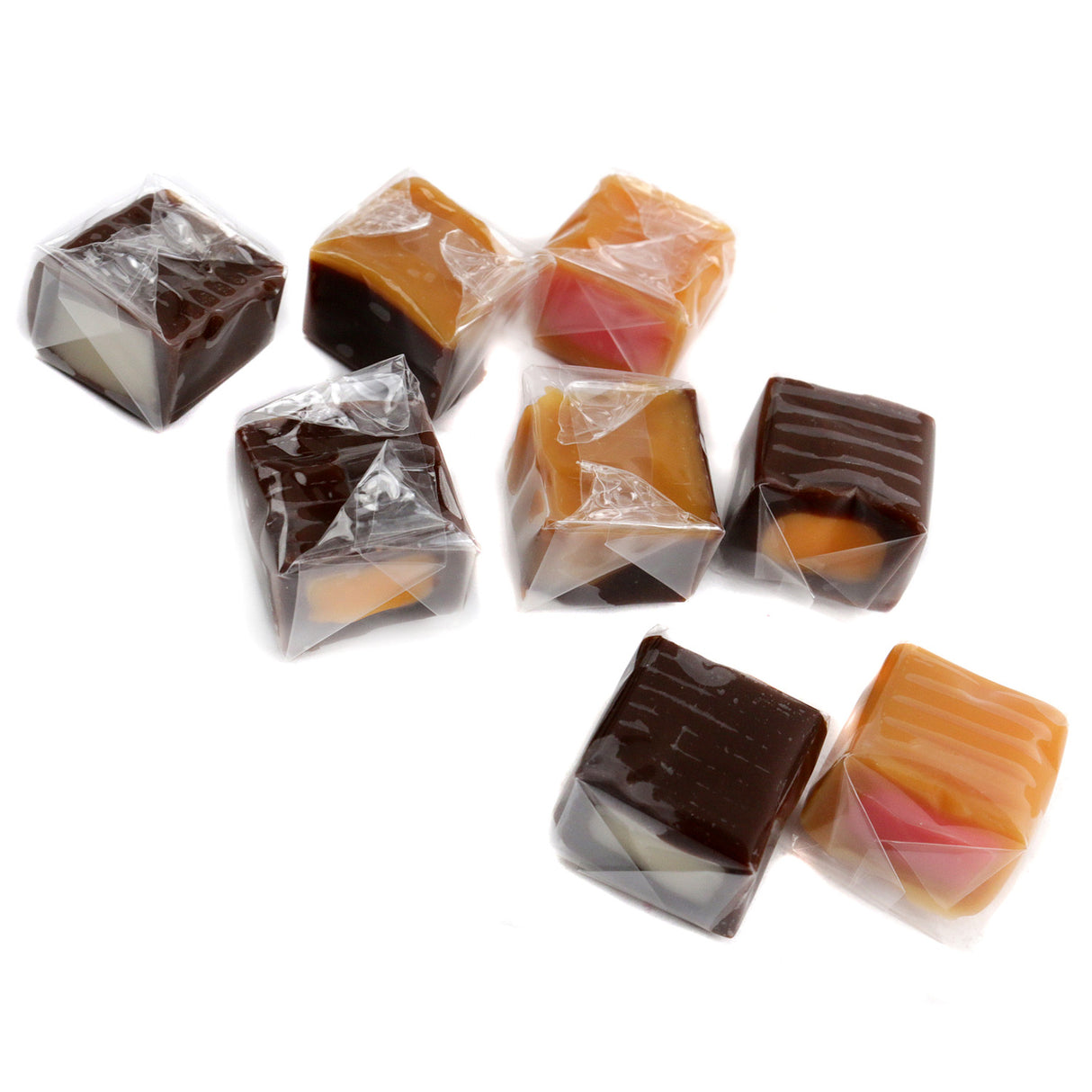 Vanilla Caramels Assorted Filled Wrapped 5lb